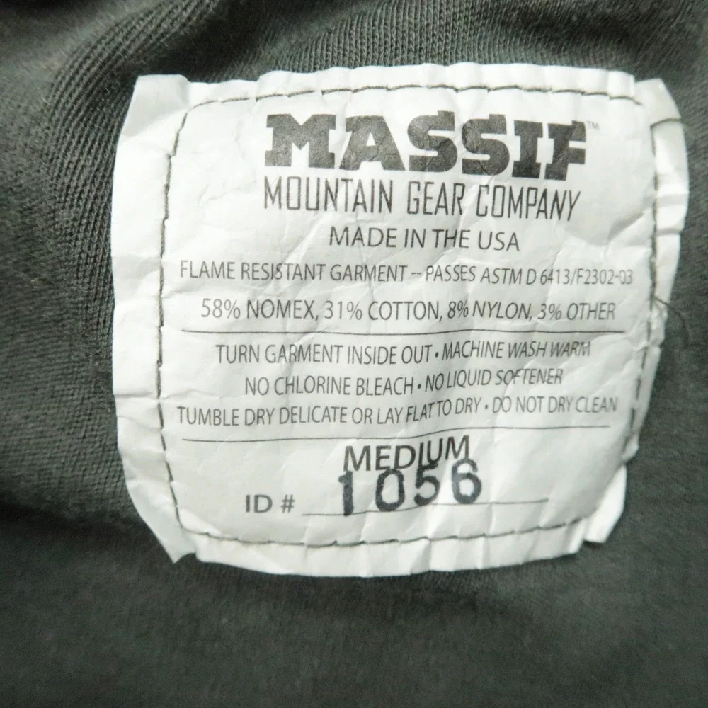 VINTAGE Massif Pants Men Medium Tiger Stripe‎ Camo FR Flame Resistant Elements